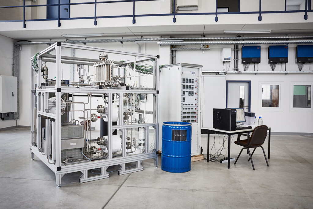 Six Vahterus heat exchangers in INERATEC Power-to-Liquid Hot Box